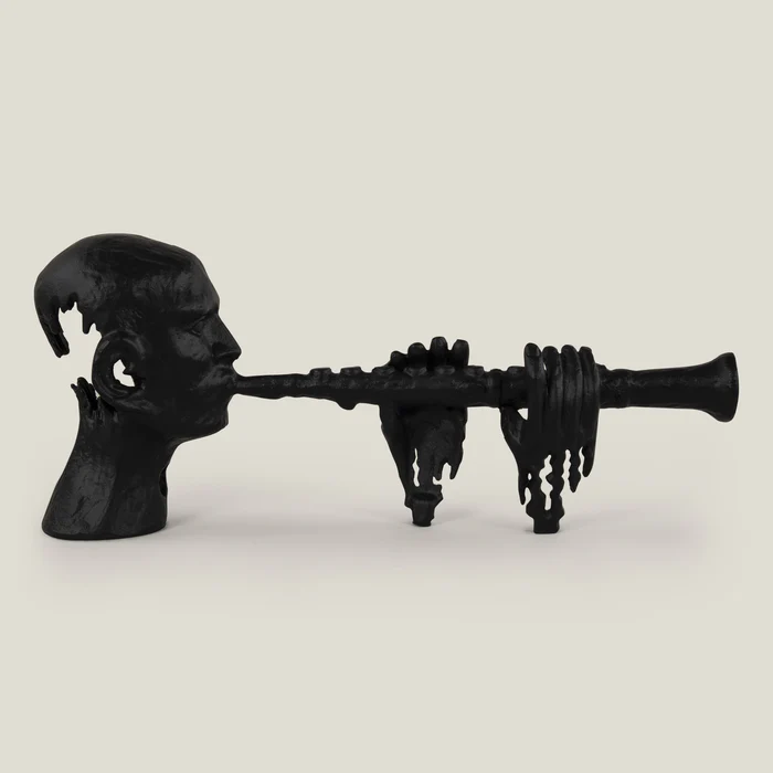 Trumpet Man Sculpture