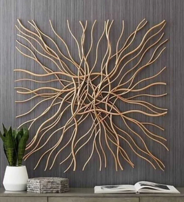Abstract Lines Wall Hanging (2 Feet)