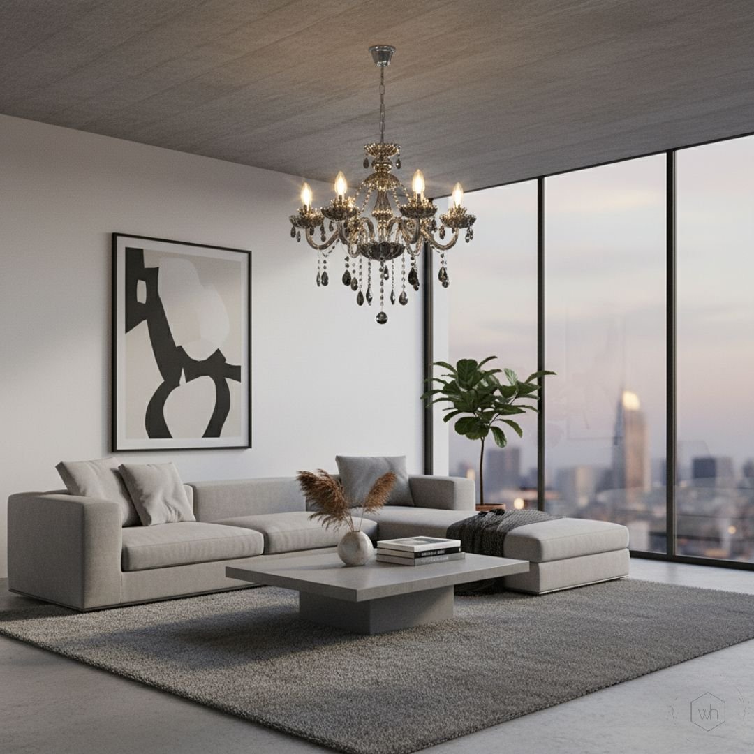 Amaris 6-Light Crystal Chandelier