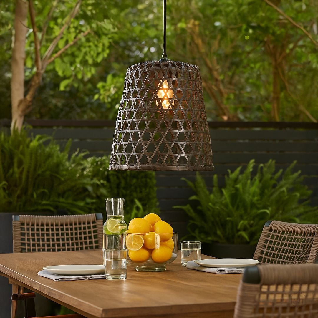 Sunray Bamboo Lamp - Long